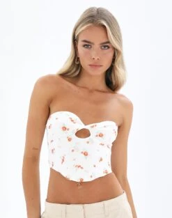 Printed Lace Trim Cami Top -Everrastyle Shop tarmi twist front corset carrot bunches front bv85333crb 2