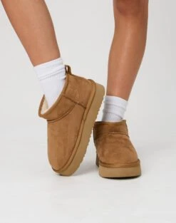 Platform Slipper 20 Platform Slipper -Everrastyle Shop thug platform slipper tan detail sh128964fur