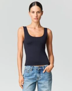 Mid Rise Denim Cargo Jean 29 Mid Rise Denim Cargo Jean -Everrastyle Shop tommy tank top black front tv124269pch 1