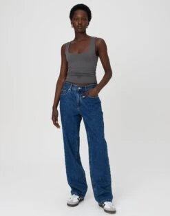 Scoop Neck Supersoft Tank 28 Scoop Neck Supersoft Tank -Everrastyle Shop tommy tank top shadow dancer full tv124269pch