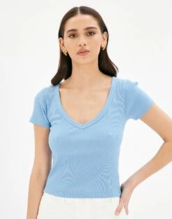 Off Shoulder Long Sleeve Top 37 Off Shoulder Long Sleeve Top -Everrastyle Shop voop tee monday blues front ts74894ocot 1