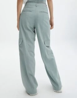 Mid Rise Puddle Cargo Pant 18 Mid Rise Puddle Cargo Pant -Everrastyle Shop waverly wide leg pant its a big dill back pw55427gry