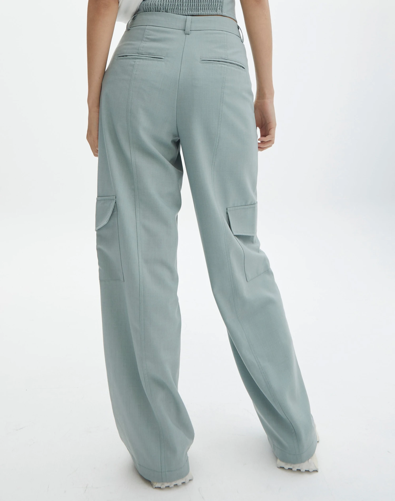 Mid Rise Puddle Cargo Pant 5 Mid Rise Puddle Cargo Pant - Image 3