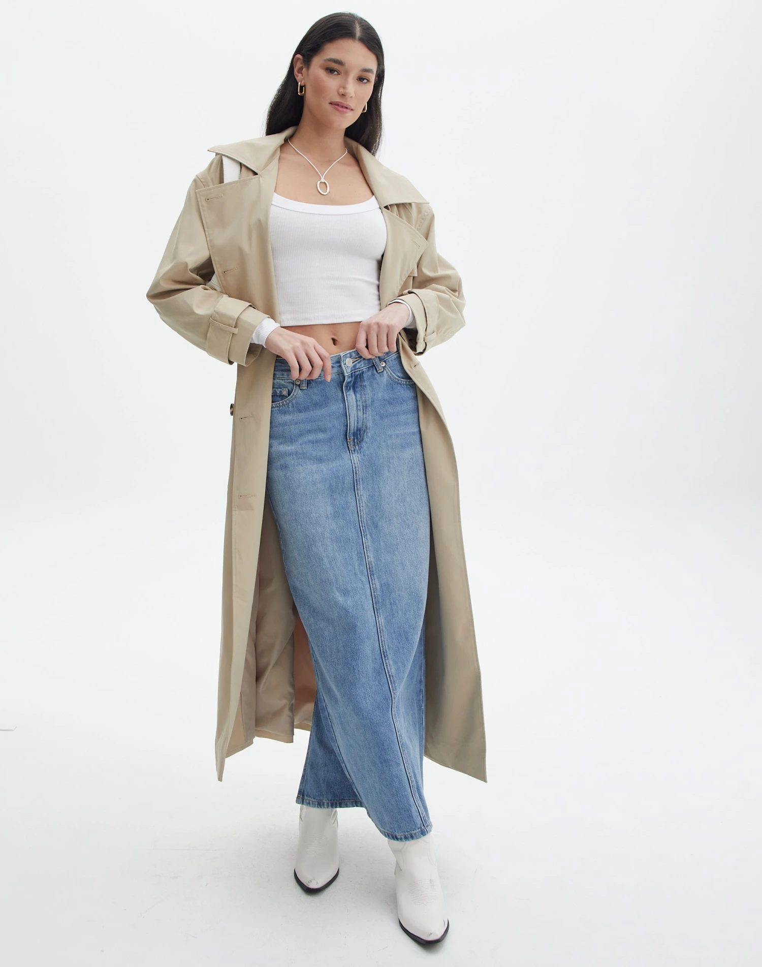 Cotton Scoop Neck Long Sleeve Top 9 Cotton Scoop Neck Long Sleeve Top - Image 7