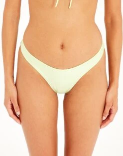One Shoulder Swim One Piece -Everrastyle Shop zimi high waist thong lime splice front ga63412shm 2