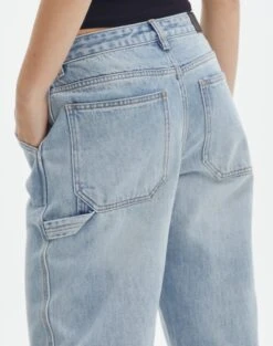 Mid Rise Denim Cargo Jean 26 Mid Rise Denim Cargo Jean -Everrastyle Shop zola cargo jean thunder bird imageback jd119012rdnm